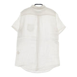 R&D.M.Co- リネン 半袖シャツ オフホワイト レディース オールドマンズテーラー【中古】5-0602S∞