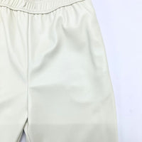 JOURNAL STANDARD フェイクレザージョガーパンツ 17600円 23030400914030 23AW ホワイト レディース ジャーナルスタンダード【中古】4-1126T♪