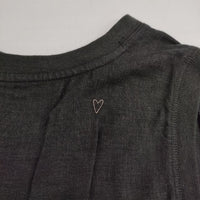 Heart Market リネン混 ノースリーブ ワンピース ブラック レディース ハートマーケット【中古】5-0602S∞