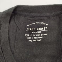Heart Market リネン混 ノースリーブ ワンピース ブラック レディース ハートマーケット【中古】5-0602S∞