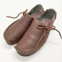 Clarks ラガー モカシン サイズUK4 シューズ・靴 ブラウン レディース クラークス【中古】5-0129G◎