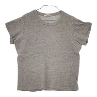 n100 nc-9105 コットン 半袖Ｔシャツ カットソー グレー レディース エヌワンハンドレッド【中古】5-0602S∞