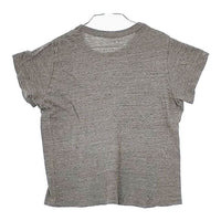 n100 nc-9105 コットン 半袖Ｔシャツ カットソー グレー レディース エヌワンハンドレッド【中古】5-0602S∞