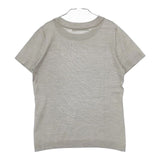 45R/45rpm シルクニットソーTシャツ 定価27500円 半袖 ニット グレー レディース フォーティーファイブアールピーエム【中古】5-0602S∞