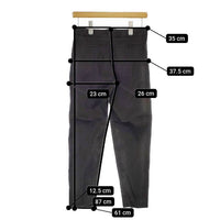 Drawer ストレッチスラックスパンツ 6514-236-0523 パンツ ブラック レディース ドゥロワー【中古】5-0303M∞