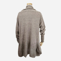FORDMILLS 581-264802 ウールリネン カーディガン ベージュ レディース フォードミルズ【中古】4-1126T♪