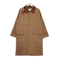 Traditional Weatherwear BARGATE 定価66000円 ステンカラーコート 22AW ブラウン レディース トラディショナルウェザーウェア【中古】4-1129T♪