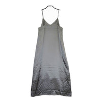 Spick and Span Noble サテンVネックキャミソールワンピース 定価23100円 24SS グレー レディース スピック＆スパン ノーブル【中古】4-1129S♪