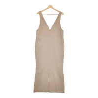 Spick and Span Noble ウールミルドVネックワンピース 定価19800円 サイズ38 23-040-240-7000-3-0 23AW ベージュ レディース スピック＆スパン ノーブル【中古】5-0103T△