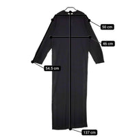 Plage jersey elegant ドレス 定価24200円 ワンピース 23AW ブラック レディース プラージュ【中古】5-0303M∞