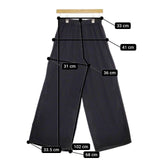 FENNEL ポリエステルイージーワイドパンツ パンツ ブラック レディース フェンネル【中古】5-0316M∞