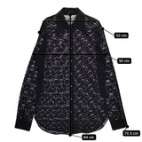 PROVOKE lace shirt レースシャツ ブラウス 長袖シャツ ブラック レディース プロヴォーク【中古】5-0316M∞