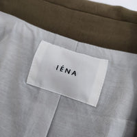 IENA ベルテッドジレ 定価27500円 ベスト 24AW カーキ レディース イエナ【中古】5-0316M∞