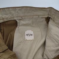 45R/45rpm おこめチノの908ショートパンツ 定価26400円  ショートパンツ ハーフパンツ ショーツ ベージュ レディース フォーティーファイブアールピーエム【中古】5-0702S∞