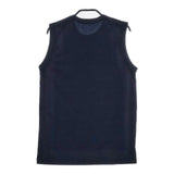 Charpentier de Vaisseau ノースリーブ コットンTシャツ カットソー タンクトップ ネイビー レディース シャルパンティエドゥヴェッソ【中古】5-0515S∞
