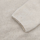 mina perhonen va8129 corona アルパカナイロンウールセーター サイズ38 ニット アイボリー レディース ミナペルホネン【中古】4-1126T♪