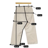 YAECA CHINO CLOTH PANTS STRAIGHT 69652 チノパンツ ベージュ レディース ヤエカ【中古】5-0222G∞