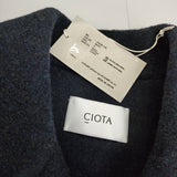 CIOTA 新品 Duffle Coat サイズ5 COLM-118 定価110000円 スビンコットン メルトン ダッフルコート ネイビー メンズ シオタ【中古】4-1201A♪