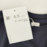 CIOTA 新品 Printed Sweatshirt サイズ5 CSLM-123 定価29700円 スウェット ネイビー メンズ シオタ【中古】4-1210M♪