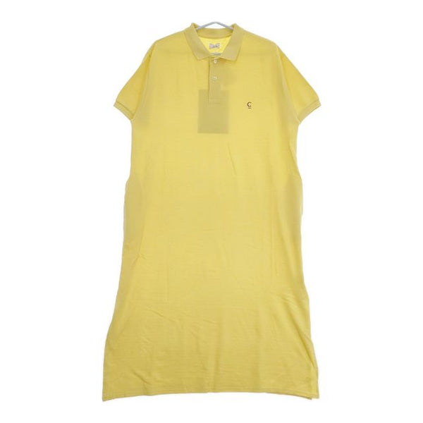 CIOTA 新品 定価 Polo Shirts Dress（drop tail）CSLM-130-WP 定価27500円 半袖 ワンピース イエロー レディース シオタ【中古】5-0421S∞