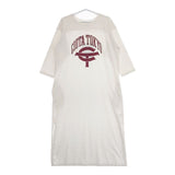 CIOTA 新品 Football 3/4 Sleeve T-Shirts Dress CSLM-125-WP 定価27500円 七分袖 ワンピース オフホワイト レディース シオタ【中古】5-0421M∞