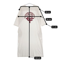 CIOTA 新品 Football 3/4 Sleeve T-Shirts Dress CSLM-125-WP 定価27500円 七分袖 ワンピース オフホワイト レディース シオタ【中古】5-0421M∞