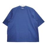kontor 新品 WIDE MOCK-NECK T-SHIRT 定価22000円 インディゴ 2 半袖Ｔシャツ カットソー ブルー メンズ コントール【中古】5-0503S∞