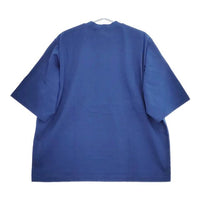 kontor 新品 WIDE MOCK-NECK T-SHIRT 定価22000円 インディゴ 2 半袖Ｔシャツ カットソー ブルー メンズ コントール【中古】5-0503S∞