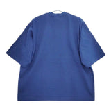 kontor 新品 WIDE MOCK-NECK T-SHIRT 定価22000円 インディゴ 2 半袖Ｔシャツ カットソー ブルー メンズ コントール【中古】5-0503S∞