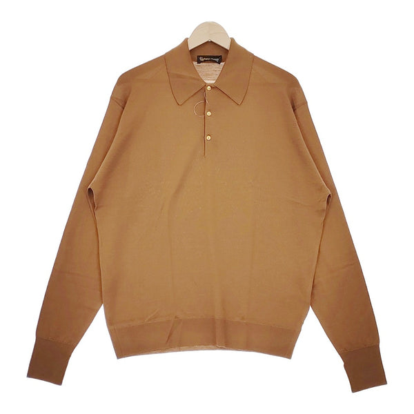 KAPTAIN SUNSHINE/JOHN SMEDLEY 新品 1970 Dorset L ニットポロシャツ ブラウン キャプテンサンシャ –  ブランド古着の専門店gee,jee（ジージー）