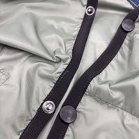 LAVENHAM LV5009 PACKABLE GATHERED WAIST MICKFILD サイズS 定価37400円 パッカブル ベスト カーキ メンズ ラベンハム【中古】4-1210M♪