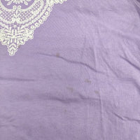 COMME des GARCONS JUNYA WATANABE プリント 製品染め 半袖Ｔシャツ カットソー AD2006 パープル レディース コムデギャルソンジュンヤワタナベ【中古】5-0515S∞