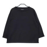 MHL. 595-0169506 LIGHT COTTON JERSEY  Ｔシャツ カットソー ブラック レディース エムエイチエル【中古】5-0412M△