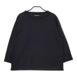 MHL. 595-0169506 LIGHT COTTON JERSEY  Ｔシャツ カットソー ブラック レディース エムエイチエル【中古】5-0412M△