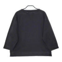 MHL. 595-0169506 LIGHT COTTON JERSEY  Ｔシャツ カットソー ブラック レディース エムエイチエル【中古】5-0412M△