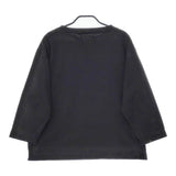 MHL. 595-0169506 LIGHT COTTON JERSEY  Ｔシャツ カットソー ブラック レディース エムエイチエル【中古】5-0412M△