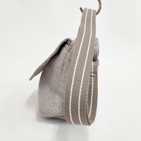Kipling 新品 キーホルダー付き ショルダーバッグ ベージュ Denim coffee レディース キプリング【中古】5-0802G∞