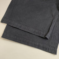 YAECA CHINO CLOTH PANTS WIDE ワイド 60602 チノパンツ ネイビー レディース ヤエカ【中古】5-0625G∞