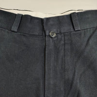 YAECA CHINO CLOTH PANTS WIDE ワイド 60602 チノパンツ ネイビー レディース ヤエカ【中古】5-0625G∞