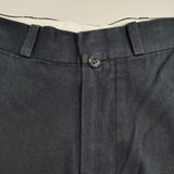YAECA CHINO CLOTH PANTS WIDE ワイド 60602 チノパンツ ネイビー レディース ヤエカ【中古】5-0625G∞