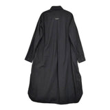 YAECA WRITE LONG SHIRT ONEPIECE ロングシャツワンピース 98104 ワンピース ブラック レディース ヤエカ【中古】5-0625M∞