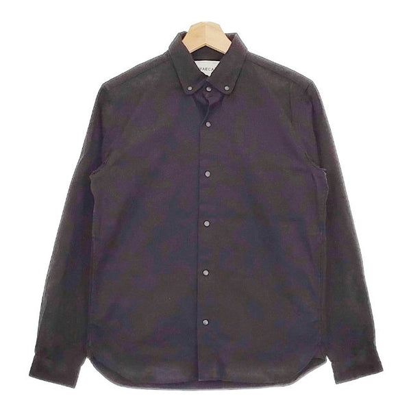 YAECA comfortshirt narrow コンフォートシャツ ナロー スナップボタン 14164 長袖シャツ ブラック メンズ ヤエカ【中古】5-0109M∞