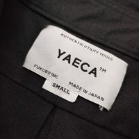 YAECA comfortshirt narrow  コンフォートシャツ ナロー スナップボタン 14164 長袖シャツ ブラック メンズ ヤエカ【中古】5-0109M∞