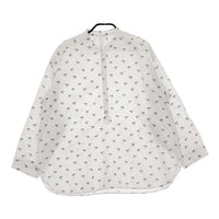 ARTS&SCIENCE 干支 虎 トラ 0213-M2053-1121 プルオーバー 長袖シャツ ホワイト ブルー ユニセックス アーツ&サイエンス【中古】5-0419M∞