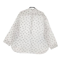 ARTS&SCIENCE 干支 虎 トラ 0213-M2053-1121 プルオーバー 長袖シャツ ホワイト ブルー ユニセックス アーツ&サイエンス【中古】5-0419M∞