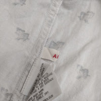 ARTS&SCIENCE 干支 虎 トラ 0213-M2053-1121 プルオーバー 長袖シャツ ホワイト ブルー ユニセックス アーツ&サイエンス【中古】5-0419M∞
