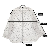 ARTS&SCIENCE 干支 虎 トラ 0213-M2053-1121 プルオーバー 長袖シャツ ホワイト ブルー ユニセックス アーツ&サイエンス【中古】5-0419M∞