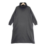 nest Robe スタンドネックスウェットワンピース 01204-1604 サイズF コットン ワンピース チャコールグレー レディース ネストローブ【中古】4-1216T△