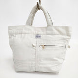 PORTER MILE マイル MINI TOTE BAG ミニ トートバッグ オフホワイト レディース ポーター【中古】5-0802G∞