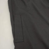 nooy アシンメトリー ギャザー ノースリーブ ワンピース ブラック レディース ヌーイ【中古】4-1207T♪